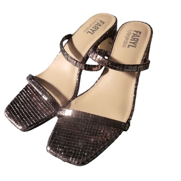 FARYL by Farylrobin Analisa Pewter Metallic 8 M - Picture 2 of 8